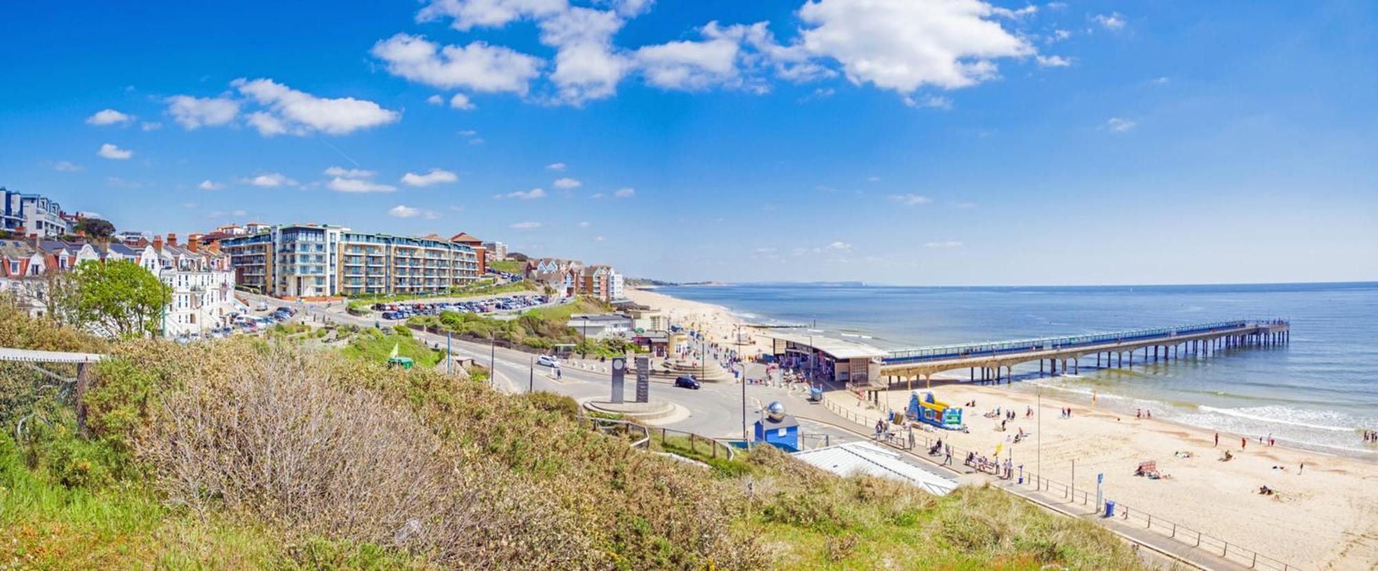 Bournecoast - Clifftop Apartment With Garden -Fm827 伯恩茅斯 外观 照片